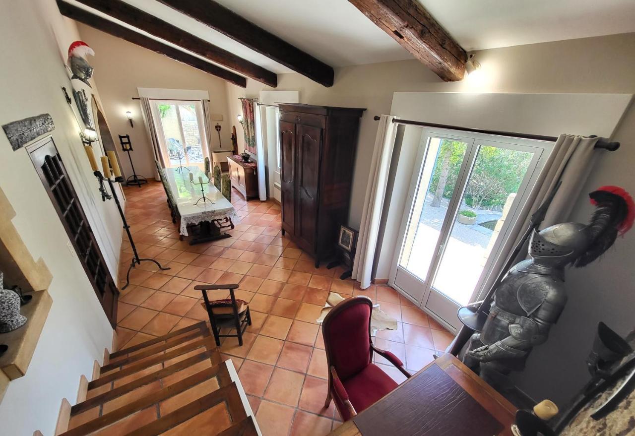 "La Massette Du Cheval Blanc" Villa De Caractere En Pierre L'Isle-sur-la-Sorgue Luaran gambar