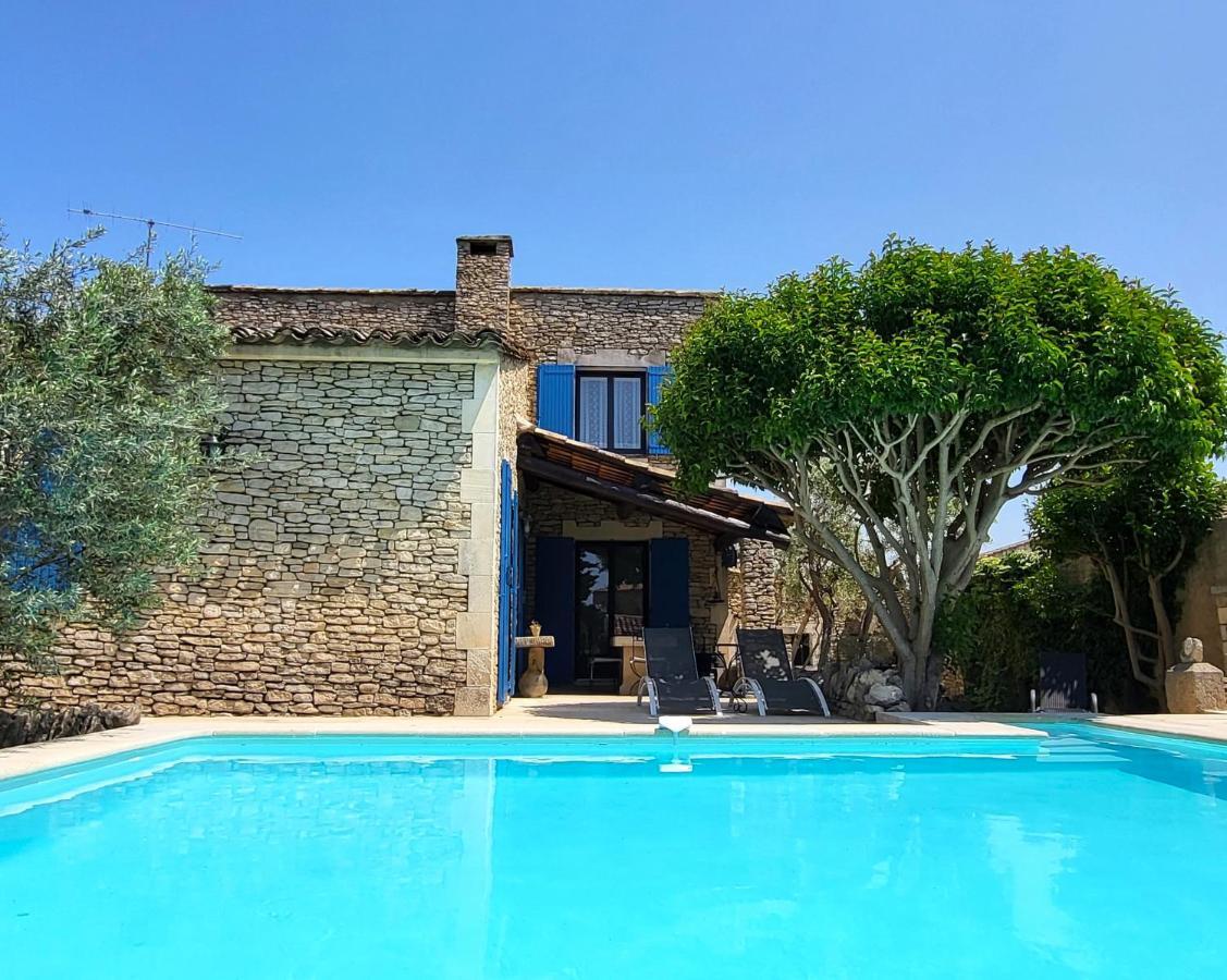 "La Massette Du Cheval Blanc" Villa De Caractere En Pierre L'Isle-sur-la-Sorgue Luaran gambar