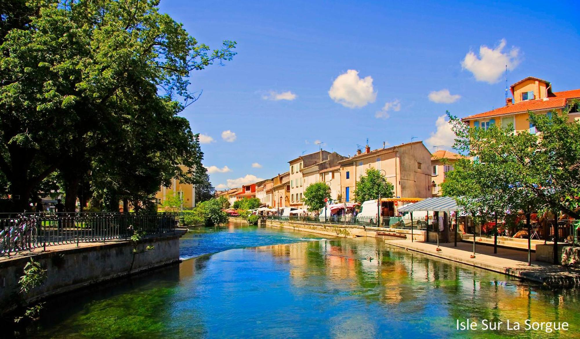 "La Massette Du Cheval Blanc" Villa De Caractere En Pierre L'Isle-sur-la-Sorgue Luaran gambar
