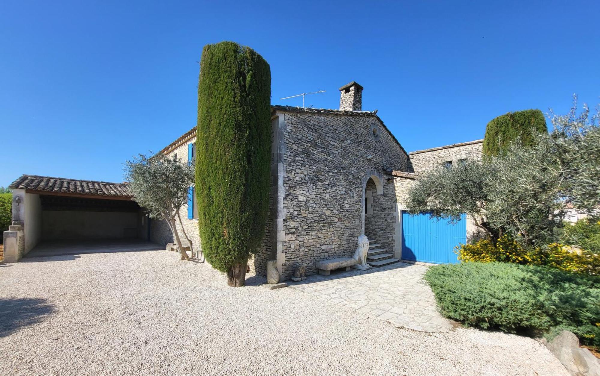 "La Massette Du Cheval Blanc" Villa De Caractere En Pierre L'Isle-sur-la-Sorgue Luaran gambar